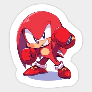 knuckles Sticker